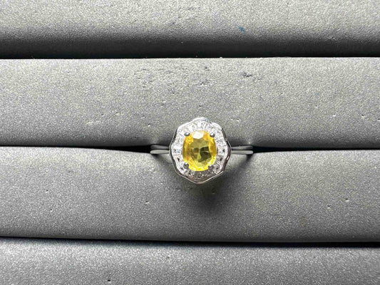 A15055 Yellow Sapphire Ring
