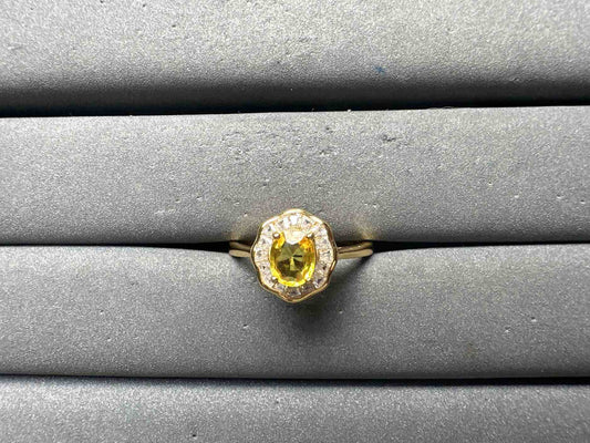A15056 Yellow Sapphire Ring