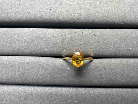 A15057 Yellow Sapphire Ring