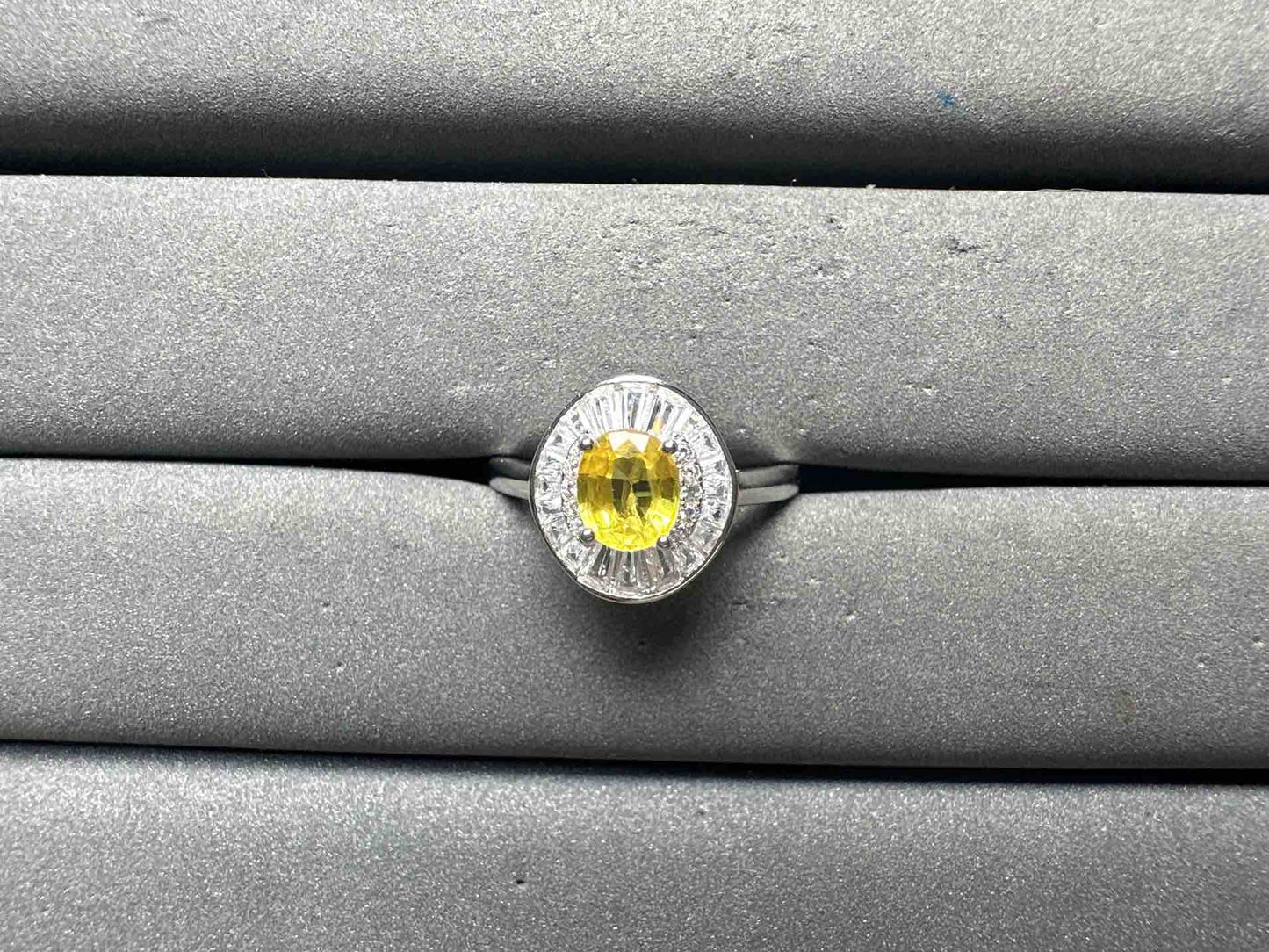 A15058 Yellow Sapphire Ring