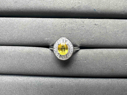 A15058 Yellow Sapphire Ring