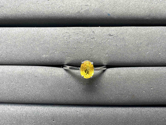 A15059 Yellow Sapphire Ring