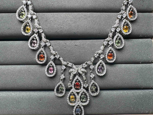 A15067 Sapphire Necklace