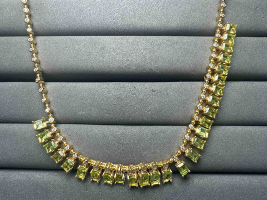 A15095 Peridot Necklace