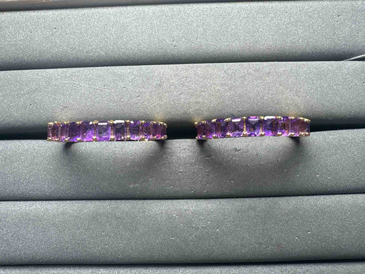 A15099 Amethyst Earrings