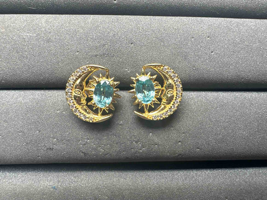 A15188 Natural Zicorn Earrings