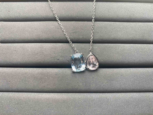 A15305 Aquamarine Necklace