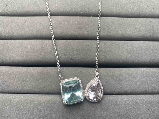 A15306 Aquamarine Necklace