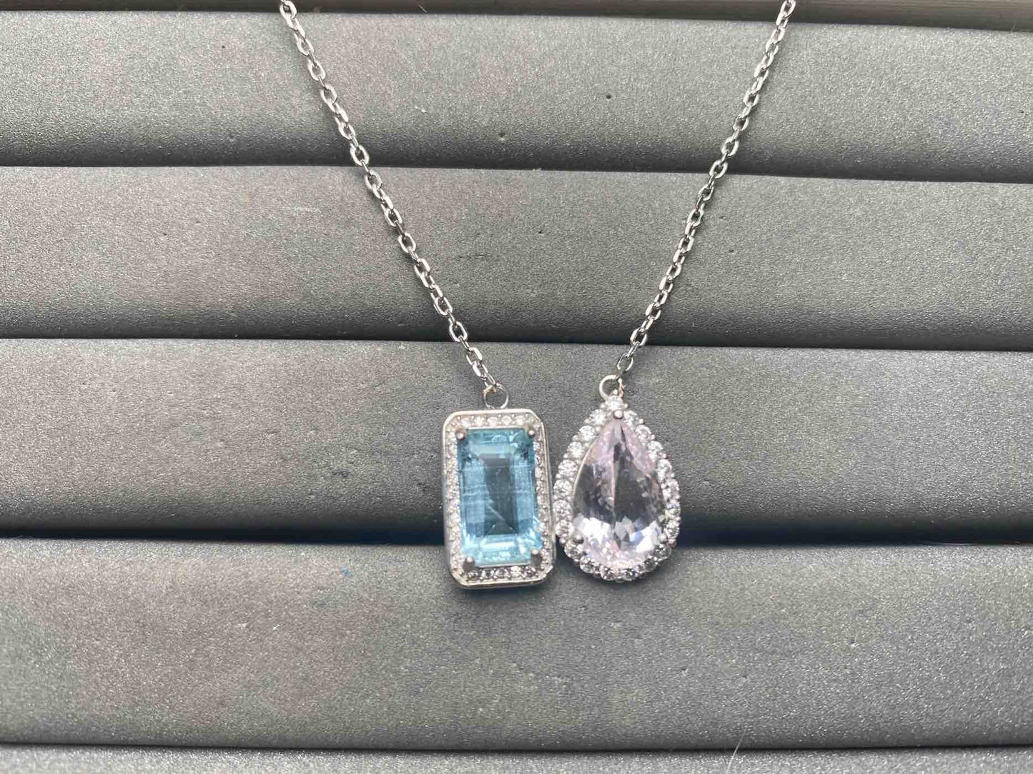 A15309 Aquamarine Necklace