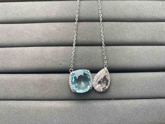 A15320 Aquamarine Necklace