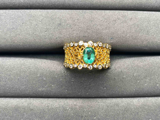 A15370 Emerald Ring