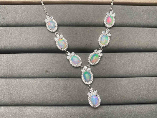 A15406 Opal Necklace