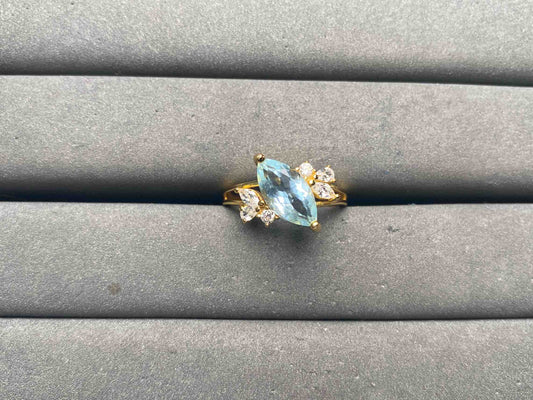 A15515 Aquamarine Ring