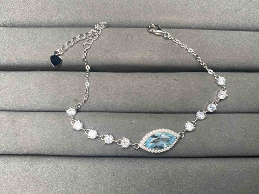 A15517 Aquamarine Bracelet