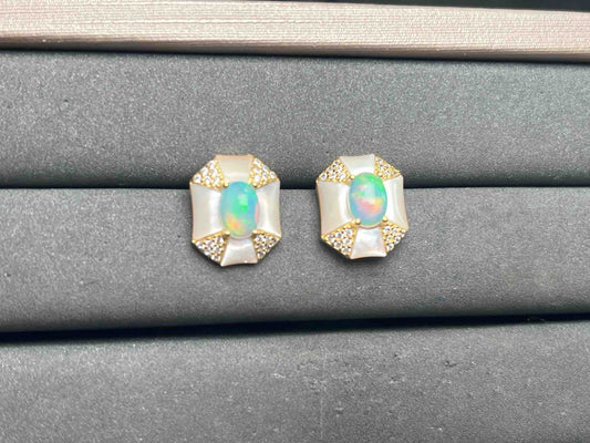 A15544 Opal Earrings