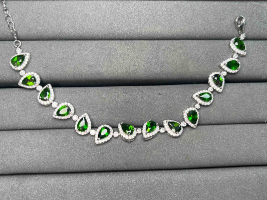 A15547 Diopside Bracelet