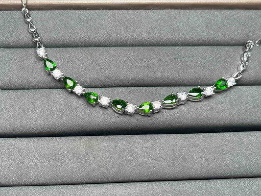 A15552 Diopside Bracelet