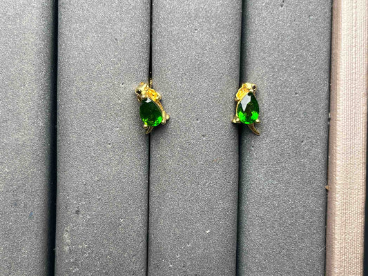 A15556 Diopside Earrings