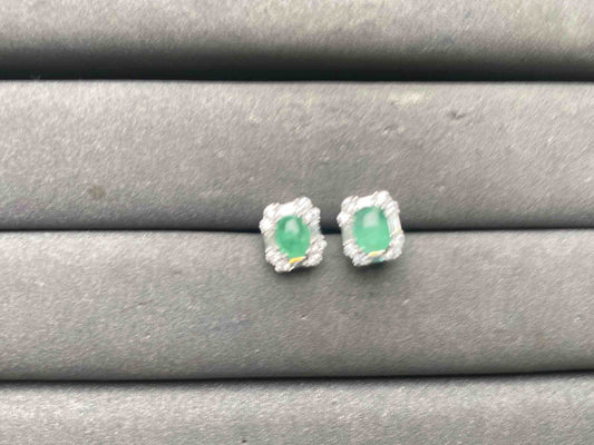 A15609 Emerald Earrings