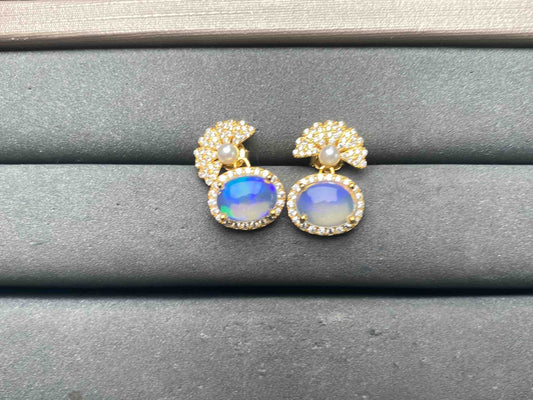 A15615 Opal Earrings
