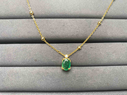 A15626 Emerald Necklace