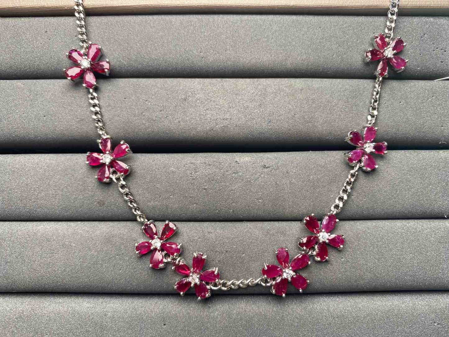A15662 Ruby Necklace