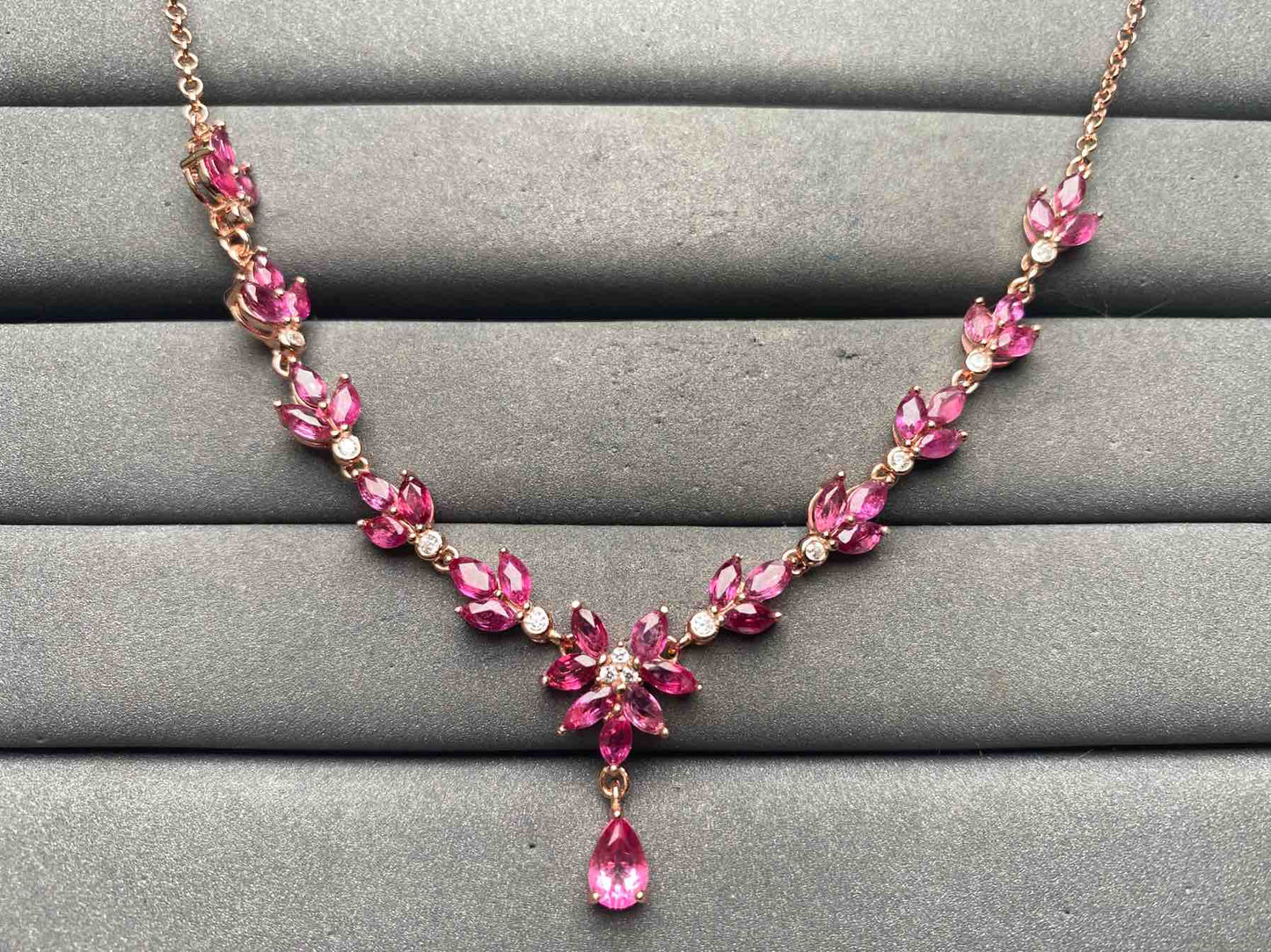 A15686 Ruby Necklace