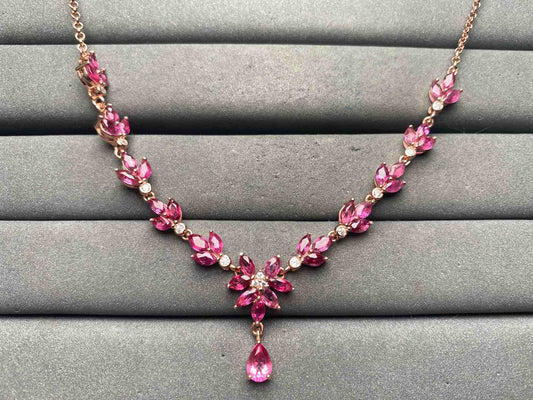 A15686 Ruby Necklace