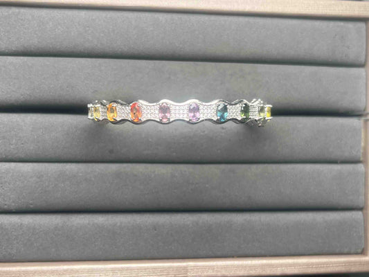 A15714 Colorful Sapphire Bracelet
