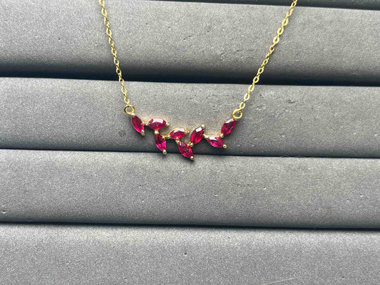 A15724 Ruby Necklace