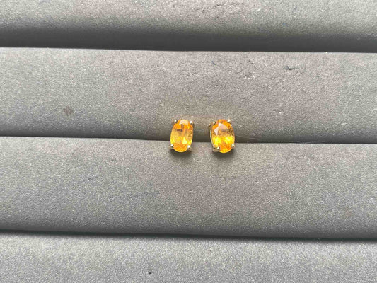 A15737 Yellow Sapphire Earrings