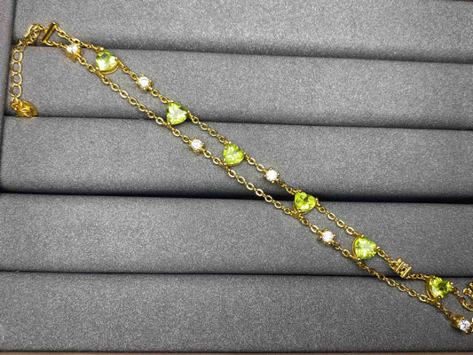 A1574 Peridot Bracelet