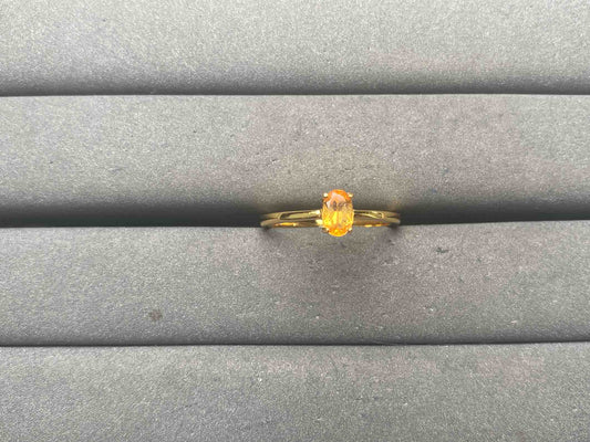 A15744 Yellow Sapphire Ring
