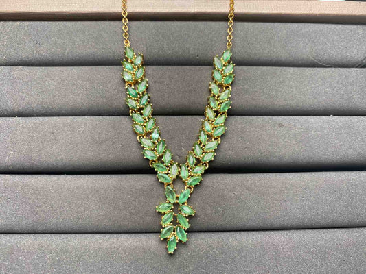 A15843 Emerald Necklace