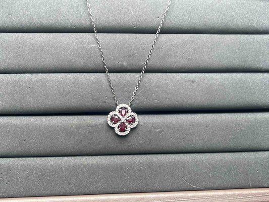 A15909 Ruby Necklace