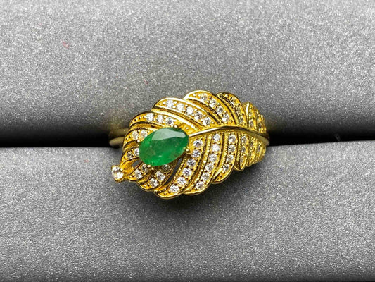 A1619 Emerald Ring
