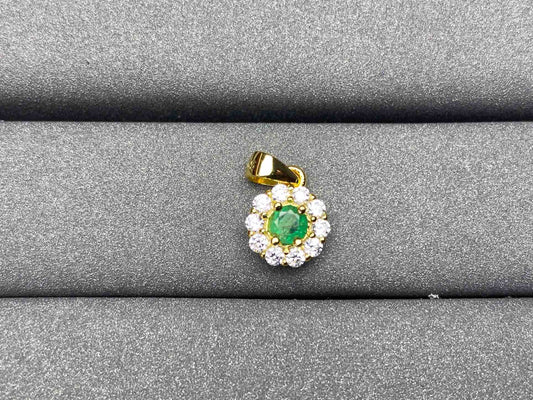 A163 Emerald Pendant