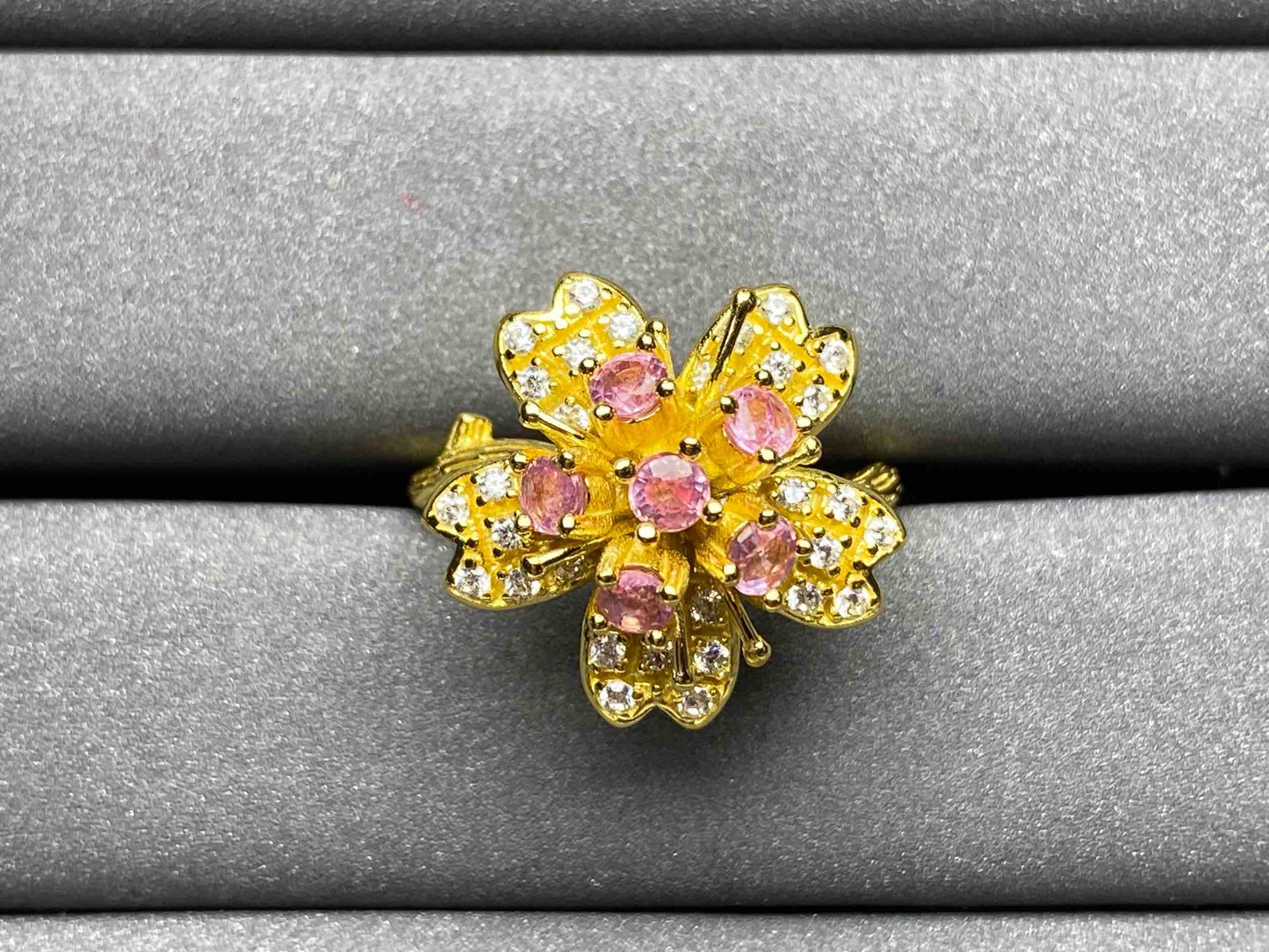 A1659 Pink Sapphire Ring