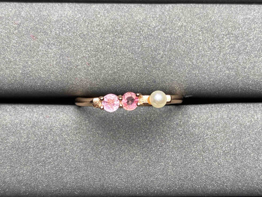 A1661 Pink Sapphire Ring