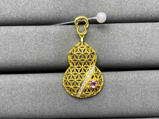 A1664 Pink Sapphire Pendant