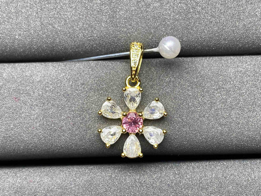 A1671 Pink Sapphire Pendant