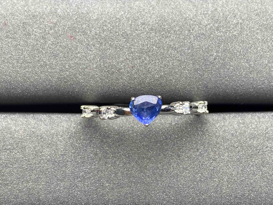 A1684 Cornflower Sapphire Ring