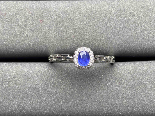 A1697 Cornflower Sapphire Ring