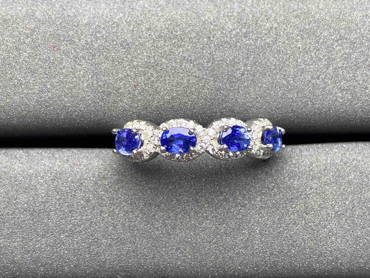 A1699 Cornflower Sapphire Ring