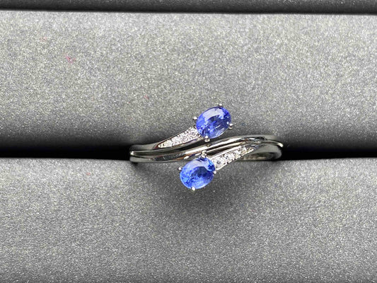 A1701 Cornflower Sapphire Ring