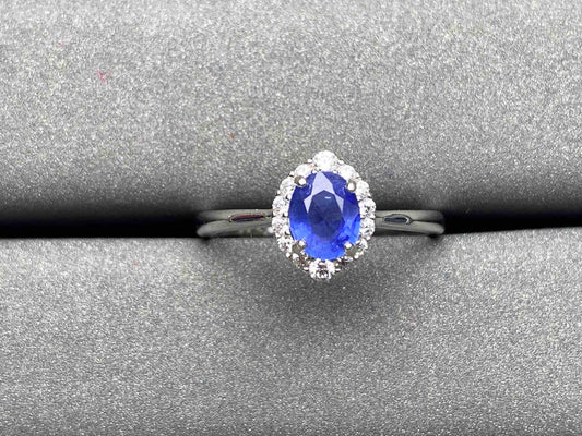 A1702 Cornflower Sapphire Ring
