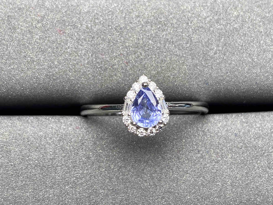 A1703 Cornflower Sapphire Ring