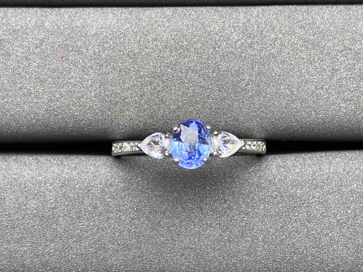 A1705 Cornflower Sapphire Ring
