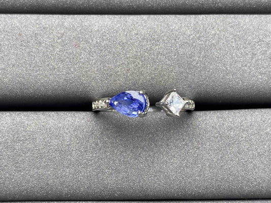 A1707 Cornflower Sapphire Ring