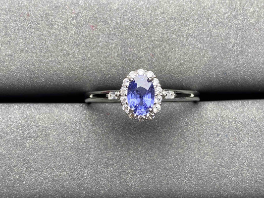 A1713 Cornflower Sapphire Ring